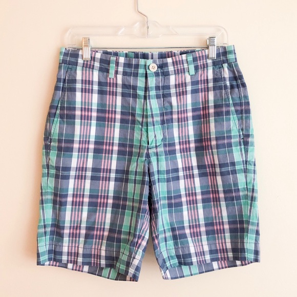 Vineyard Vines Plaid Breaker Shorts - Picture 1 of 4
